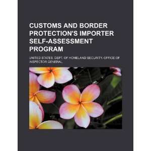  Customs and Border Protections Importer Self Assessment 