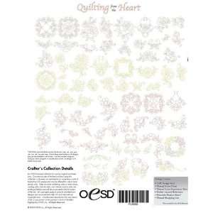 Quilting From The Heart Embroidery Designs on a Multi Format USB Stick 