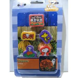  Peanuts Halloween Erasers: Office Products