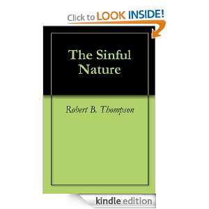 The Sinful Nature Robert B. Thompson, Audrey Thompson, David Wagner 