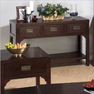  BK0045Y Asian Inspired Console Table Cabinet, Contemporary 