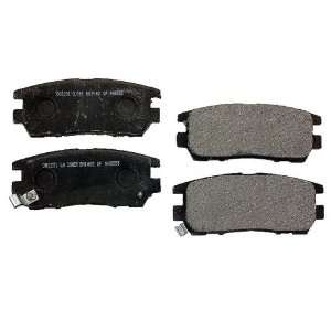  PBR Rear Brake Pad Set Automotive