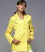AUTHENTIC BURBERRY YELLOW TRENCH JACKET*12*CLASSIC & FOREVER  