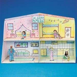 S&S Worldwide Create Your Own House Kit (Pack of 6): Toys 