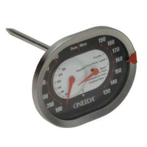    Oneida Kitchenware Dual Oven Meat Thermometer