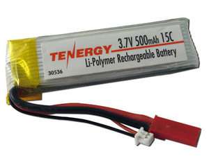 Tenergy 3.7V LiPo Battery for E Flite Blade 120SR RC Helicopters 