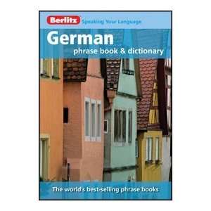    Berlitz 680322 German Phrase Book And Dictionary Electronics