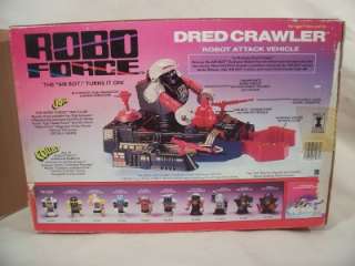 Robo Force Dred Crawler 1984 Ideal NEW IN BOX  