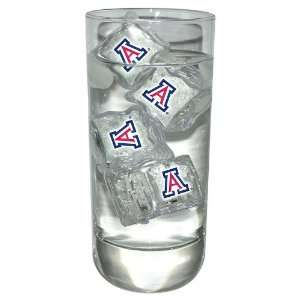  NCAA Arizona Wildcats 4 Pack Light Up Party Cubes Kitchen 