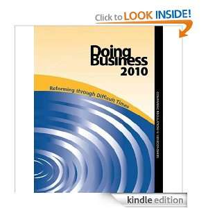 Doing Business 2010 World Bank  Kindle Store