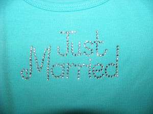 Victorias Secret Just Married Tank Top NWT Bling Bride  