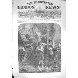 1871 London School Board Capture Children Old Print