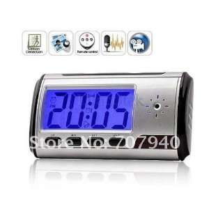 hot sell 4g digital surveillance camera clock with remote 