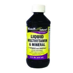  Vitamins Liquid Multivitamin and Mineral (17 Vitamins and Minerals 