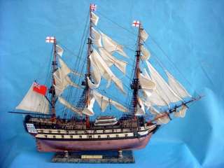 HMS Leopard Limited 36 Fully Assembled Tall Model Ship  