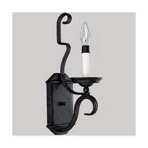   Berkley Wrought Iron Up Lighting Wall Sconce from the Berkley: Home