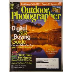   Outdoor Photographer October 2003 Outdoor Photographer Books