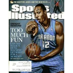  Dwight Howard Orlando Signed Sports Illustrated Si
