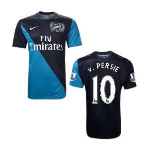 Official Van Persei jersey   Arsenal Away jersey  Sports 