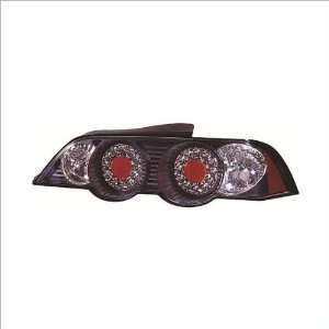    IPCW Black Led Tail Lights (1 Pair) 02 04 Acura RSX: Automotive