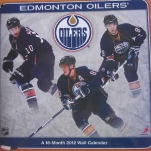  NHL: Edmonton Oilers 2012 Wall Calendar: Office Products