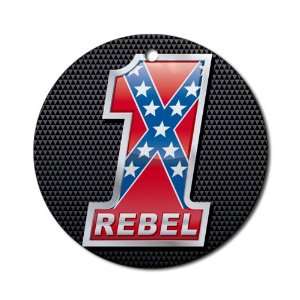  Ornament (Round) 1 Confederate Rebel Flag 