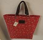 Neiman Marcus Red Tote Bag NWT