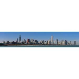 Chicago Skyline Poster   12 X 60