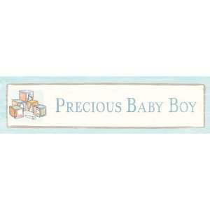  precious baby boy vintage sign