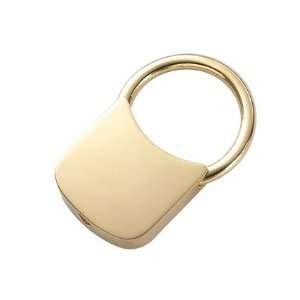   Gold Key Ring   Gold Mini Key Chain   Free Engraving: Office Products