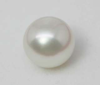 Genuine 11mm white South Sea pearl Tahiti pearl  