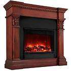 Real Flame GABRIELLE ELECTRIC Fireplace Heater ANTIQUE WHITE or DARK 