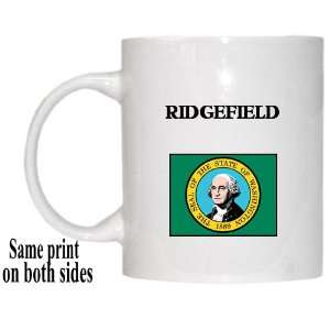  US State Flag   RIDGEFIELD, Washington (WA) Mug 