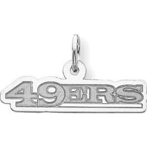 Sterling Silver NFL San Francisco 49Ers Charm: Sports 