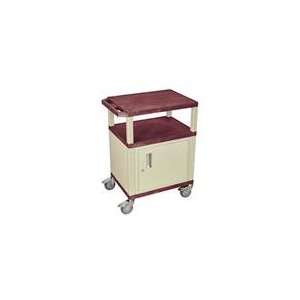   Cart With Stainless Steel Casters and Locking Ca: Office Products