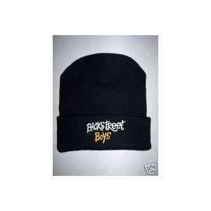 BACKSTREET BOYS BSB Beanie HAT SKI CAP Black NEW:  Home 