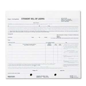  Rediform  Shipping Bill of Lading Short Form, 8 1/2 x 7 