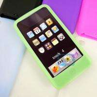 Soft silicone Skin case cover for IPOD TOUCH 4 4TH GEN  