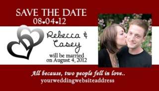 85 Save The Date Magnets Wedding Favor & ENVELOPE  