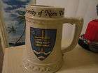   & UNIQUE UNIVERSITY OF NOTRE DAME BEER STEIN MUG 5.75 TALL NICE