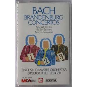    Brandenberg Concertos 1, 2, 3 English Chamber Orchestra Music