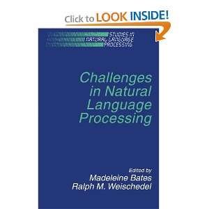 in Natural Language Processing (Studies in Natural Language Processing 