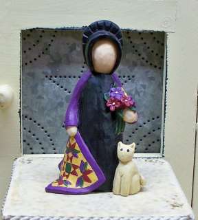 RESIN AMISH FIGURINES BY ESTHER OHARA, ASSORTED STYLES, QUILTING 