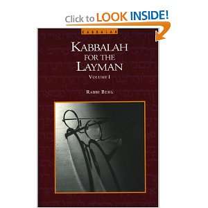  The Kabbalah for the Layman, Vol. 1 (9780943688015) Rav P 