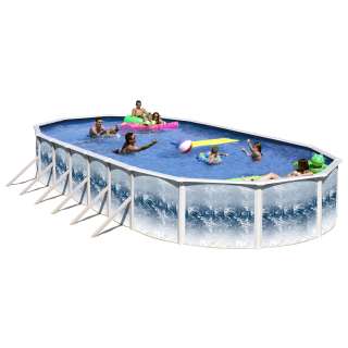 Yorkshire 15 x 30 Oval Above Ground Pool  Overstock