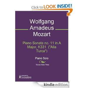 Piano Sonata no. 11 in A Major, K331 (Alla Turca) Sheet Music 