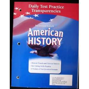   , American History (9780618835263) McDougal Littell Books
