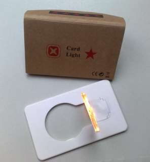 LED Pocket card Wallet Light Funny Credit Card Size NEW  