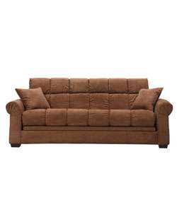 Kent Melody Chocolate Brown Futon Sofa Bed  Overstock