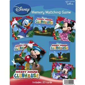    Mickey Mouse Clubhouse Matching Game Party Accessory Toys & Games
